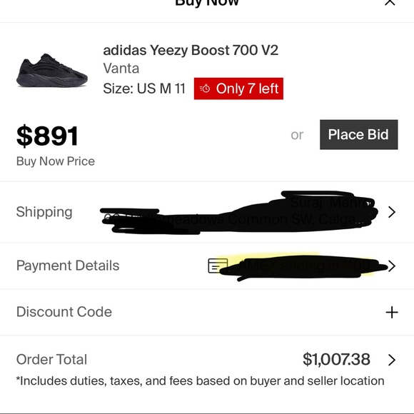 Adidas YEEZY | Boost 700v2 | Vanta | 11 - Picture 6 of 6